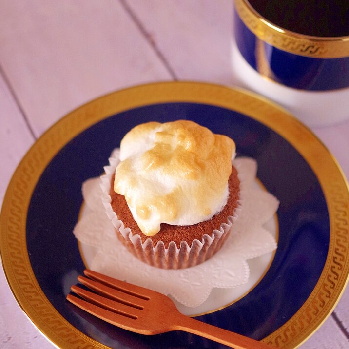 Hmで簡単 メレンゲのせココアカップケーキ レシピ 作り方 By めろんぱんママ めろんカフェ 楽天レシピ Hmで簡単 メレンゲのせココアカップケーキ レシピ 作り方 By めろんぱんママ めろんカフェ 楽天レシピ
